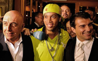 Ronaldinho Football star of Brazil