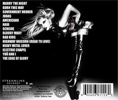 lady gaga born this way cover back. hair Lady Gaga#39;s Born This