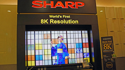 Produsen TV Merek Sharp Rilis TV Android yang Bisa Di-upscale Hingga 8K