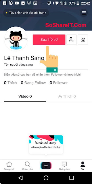 Hướng dẫn đổi tên kí tự đặc biệt tik tok