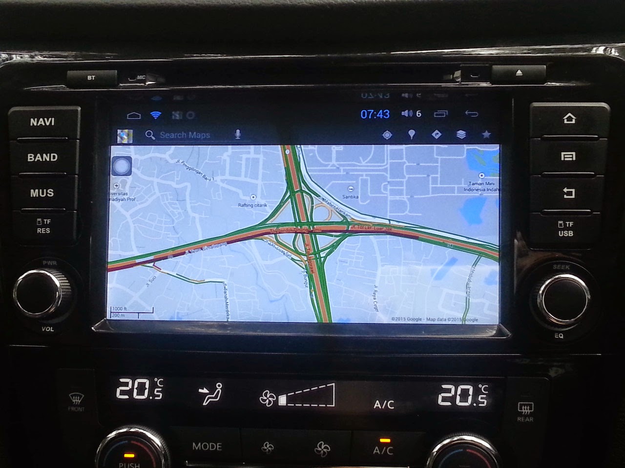 Review Head Unit Android MXTRON pengganti standard Nissan 