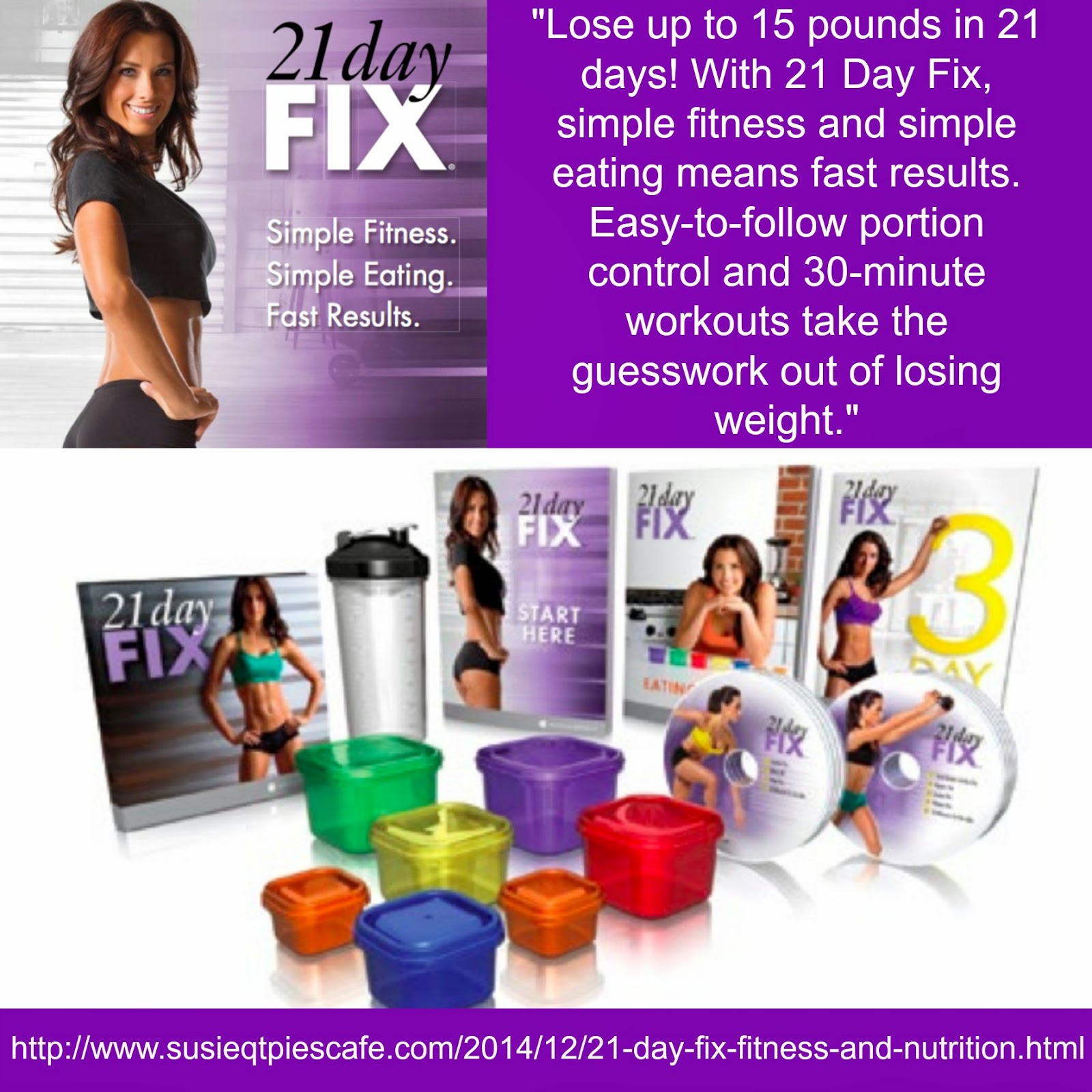 I did 21 day fix, here's what happened