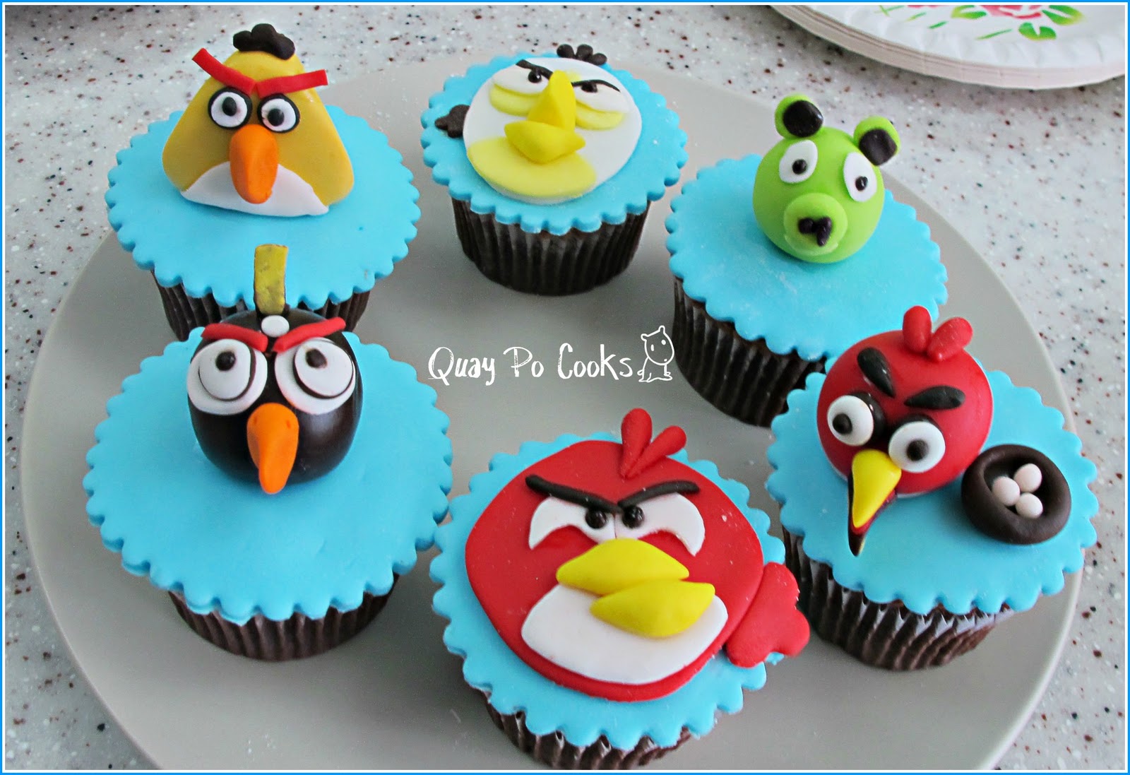 Angry Bird Cupcake