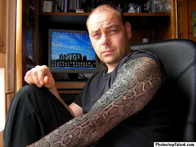 If you want to have a snake tattoo with a tribal touch then go for tribal