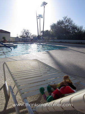 swimming pool relaxation