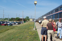 the current Amtrak station for Buffalo in suburb of Depew