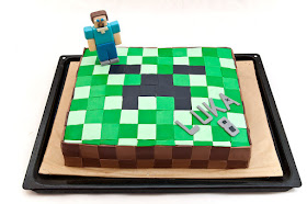 Torta Minecraft - Minecraft cake