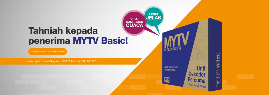 Panduan Pemasangan Dekoder Percuma MYTV Broadcasting