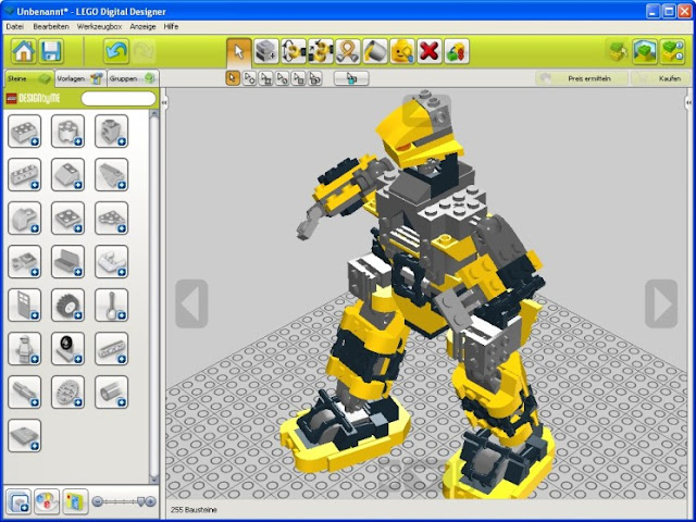 Lego Digital Designer Software Untuk Membuat Lego Buat lego dengan mudah