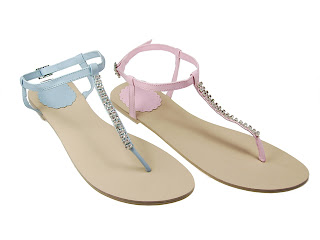 beautiful female sandals