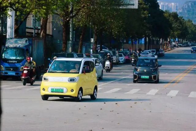 SAIC-GM-Wuling vehicles can be seen everywhere in Liuzhou city