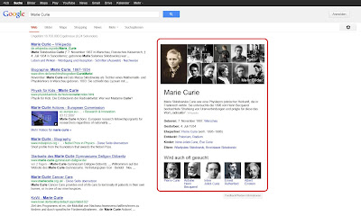 Der Google Knowledge-Graph - Das Richtige finden