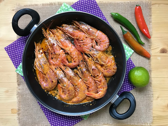 gambones piripiri receta