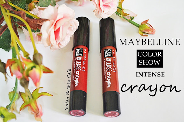 Maybelline Color Show Intense Crayon review swatches price details photos buy online india