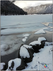 XONRUPT-LONGEMER (88) - Le lac de Longemer gelé !