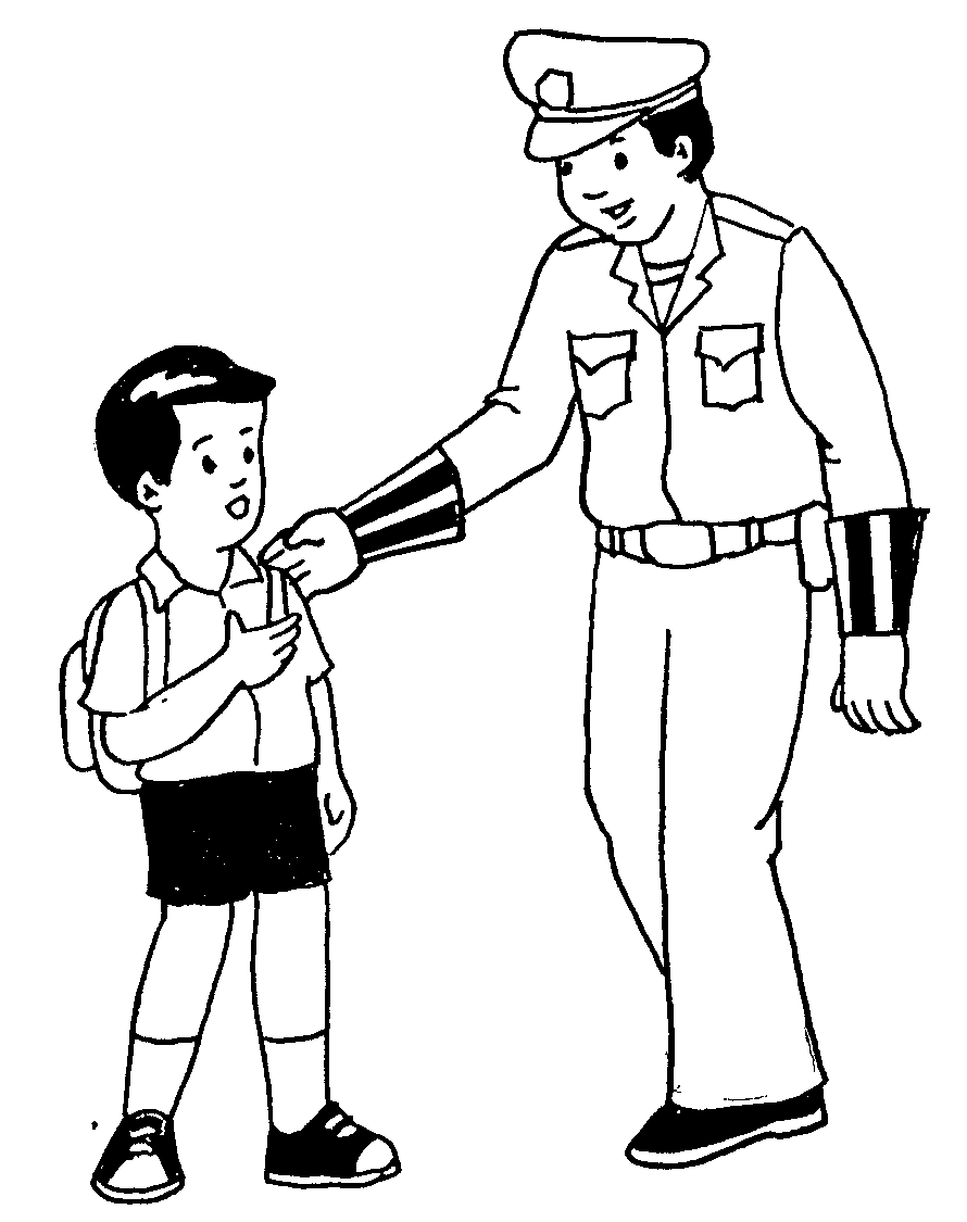 Kumpulan Gambar Kartun Polisi Himpun Kartun