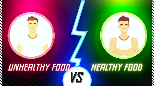 Healthy Food and Unhealthy Food