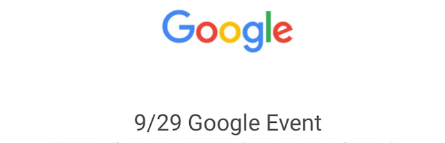 Google Issues Invitations to Nexus Smartphone Event on Sept. 29 , Google sends invites for September 29 event, new Nexus and Chromecast devices expected. Google's next event will be held September 2