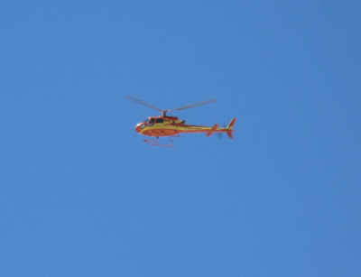 Rescue Helicopter on Mt. Princeton