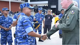 Pesawat C-130J Super Hercules Kedua Untuk TNI AU Mendarat di Lanut Perdana Kusuma Jakarta