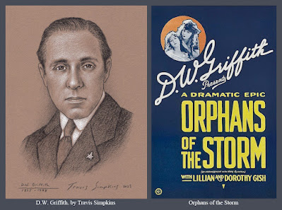 D.W. Griffith. Silent Film Director. Orphans of the Storm. United Artists. by Travis Simpkins