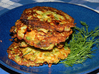 Gluten Free Zucchini Pancakes Finished