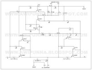 skema audio amplifier 2N3055