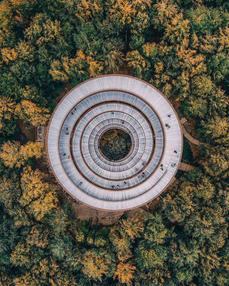 Two brothers from Britain J.P. and Mike Andrews travel with a drone and, describing their approach to aerial photography.