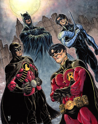 Dick Grayson Jason Todd and Tim Drake Posted by Brad Green at 242 AM