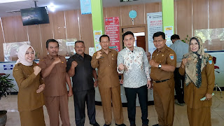 Komisi I DPRD Kabupaten Pasbar Kunjungi DPM-PTSP Terkait Pelayanan Publik