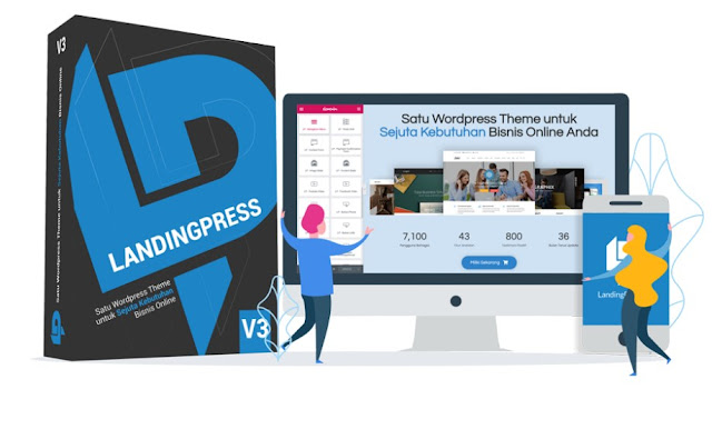 Bikin Website Profesional Branding Bisnis Dengan Landingpress 