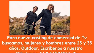 CASTING en CHILE: Se busca para COMERCIAL de TV - ACTORES y ACTRICES de 25  a 35 años