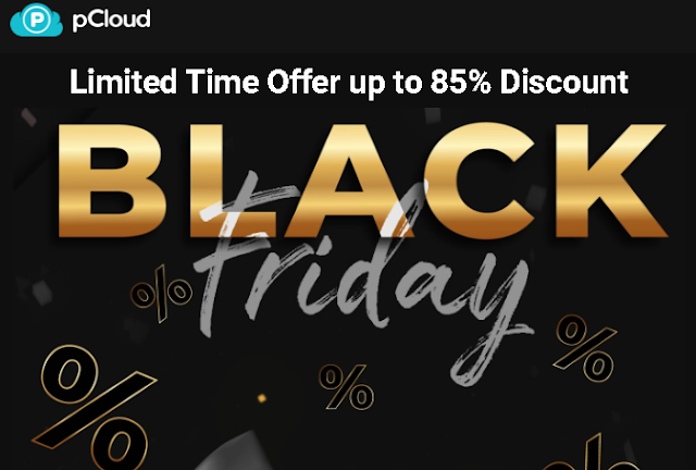 Black Friday deal - Up to 85% off on pCloud