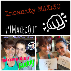 Insanity Max 30 update, www.HealthyFitFocused.com 