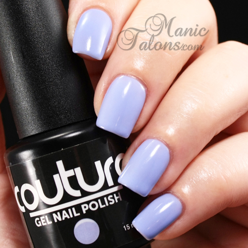 Couture Gel Polish Lavender Lace Swatch