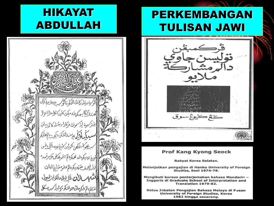 Sejarah Perkembangan Tulisan Jawi di Malaysia PISMP 