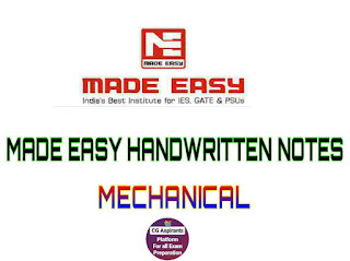 MADE EASY GATE HANDWRITTEN NOTES