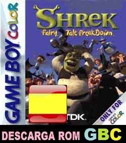 Roms de GameBoy Color Shrek Fairy Tale Freakdown (Español) ESPAÑOL descarga directa