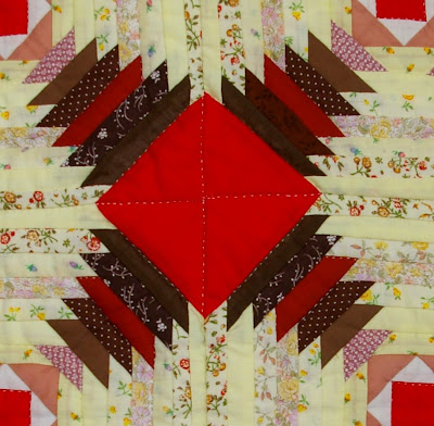 Pineapple Quilt Pattern on Marie S Quilts  Pineapple    Log Cabin