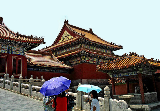 buildings inside Forbidden City