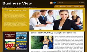 Business View Blogger Template
