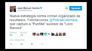 Cae "El Puntilla" sucesor de Daniel ‘El Loco’ Barrera en Colombia 