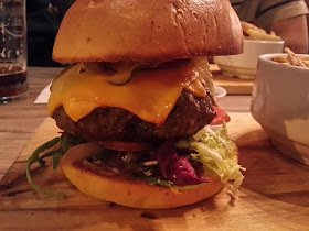 Cheeseburger from the Coach & Horses, Clerkenwell