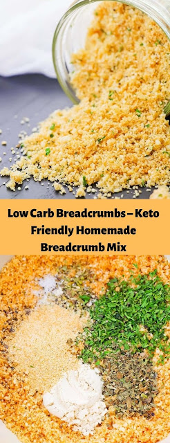 Keto Friendly Homemade Breadcrumb Mix 