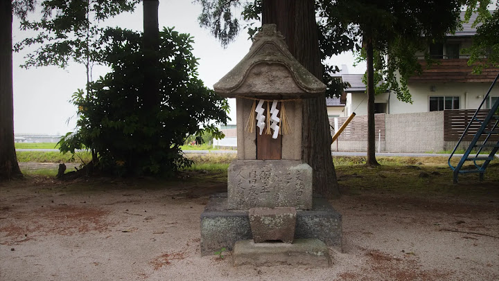 鳥取県西部のサイノカミ、新印神社の猿田彦命