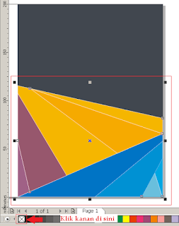 Cara Membuat Desain Cover Buku dengan CorelDRAW X4, cara menghilangkan out line