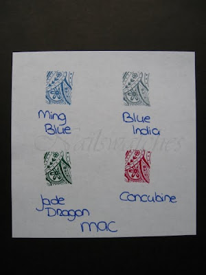 stampabilities 006 6 mac nailswatches blue india concubine jade dragon ming blue nail trend stamping konadicure m60 konad nailart nailswatches