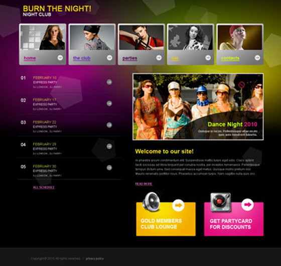 Free Flash Website Templates