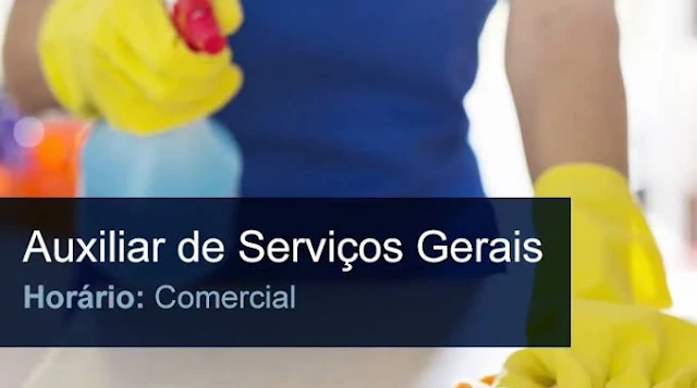 auxiliar de serviços gerais