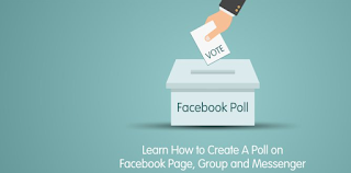 how to do a poll on facebook messenger